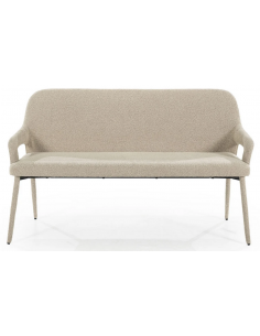 Fika bænk i metal og... 2