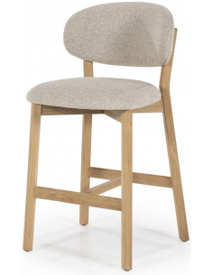 Mikky barstol i egetræ og...