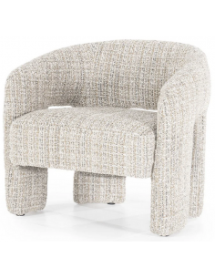 lænestol stof boucle moderne design