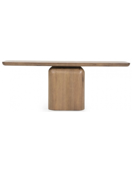 konsolbord træ massiv moderne design