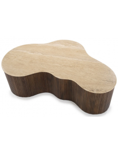 Mari sofabord i mangotræ og... 2