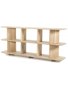 TY Reol i egetræ 180 x 40...