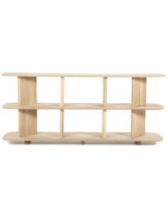 TY Reol i egetræ 180 x 40... 2