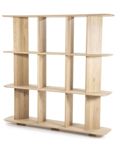 TY Reol i egetræ 180 x 180...