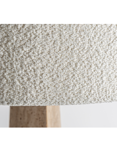 Gulvlampe i travertin og... 2