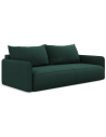 Nanea sovesofa i polyester B216 cm - Flaskegrøn