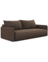 Nanea sovesofa i polyester B216 cm - Brun