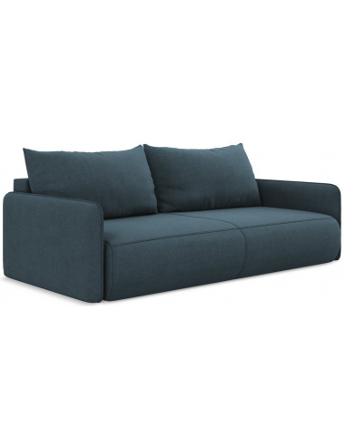 Nanea sovesofa i polyester B216 cm - Jeansblå