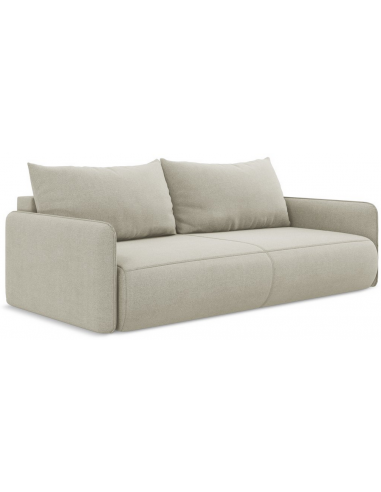 Nanea sovesofa i polyester B216 cm - Lys beige