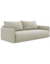 Nanea sovesofa i polyester B216 cm - Lys beige