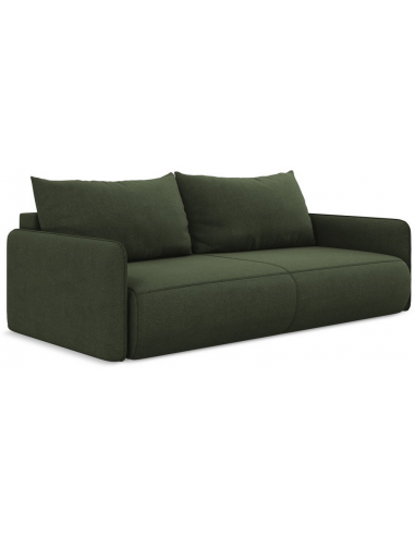 Nanea sovesofa i polyester B216 cm - Oliven