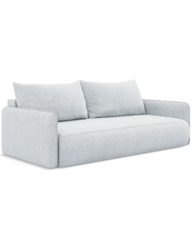 Nanea sovesofa i chenille B216 cm - Lyseblå