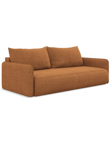 Nanea sovesofa i chenille B216 cm - Terracotta