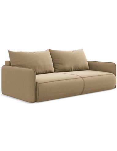 Nanea sovesofa i velour B216 cm - Beige