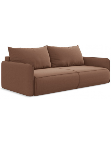 Nanea sovesofa i velour B216 cm - Brun