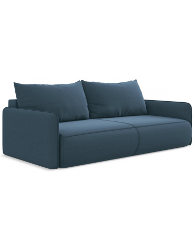 Nanea sovesofa i velour B216 cm - Jeansblå