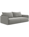 Nanea sovesofa i velour B216 cm - Lysegrå