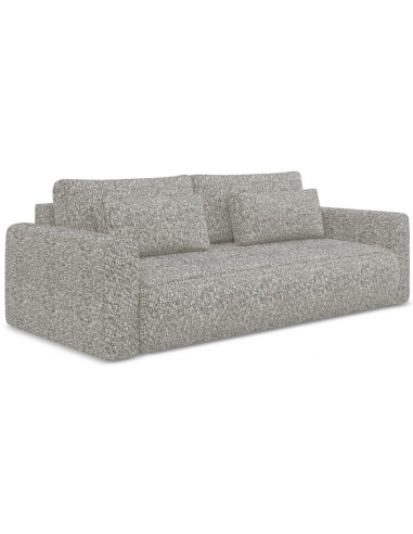 Kapua sovesofa i polyester B238 cm - Meleret mørk beige