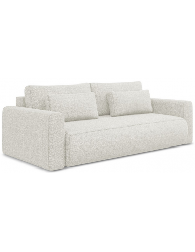 Kapua sovesofa i polyester B238 cm - Meleret lys beige