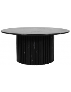 Rundt sofabord marmor