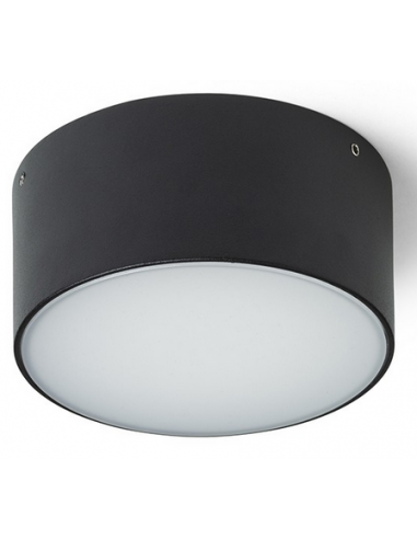 Larisa Udendørs loftlampe Ø12,3 cm 10W LED - Sort