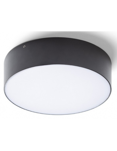 Larisa Udendørs loftlampe Ø22 cm 20W LED - Sort