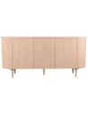 Olivia Sideboard i egetræ og egetræsfinér B180 cm - Lys eg