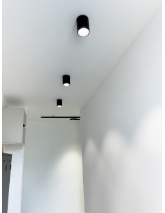 påbygningsspot sort gu10 2