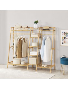 Garderobe stativ i bambus...