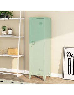 Kurik garderobeskab i metal...