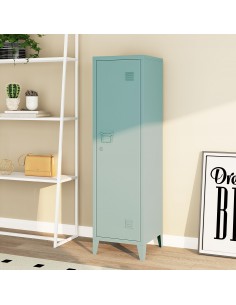 Kurik garderobeskab i metal...