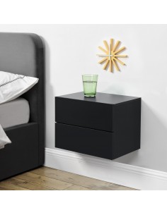 Ampfi væghængt sengebord i...