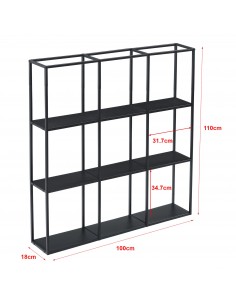 Jels hyldereol i jern 100 x... 2