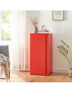 Burlov skab i stål 88 x 40...