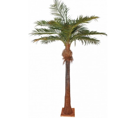 Stort kunstigt palmetræ H350 cm