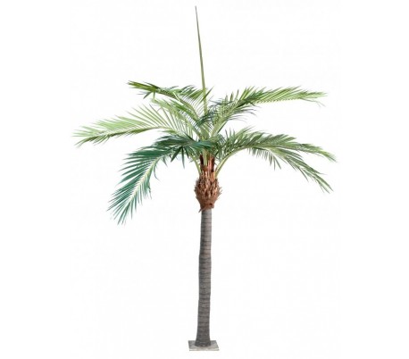 Stort kunstigt palmetræ H550 cm
