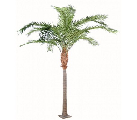Stort kunstigt palmetræ H380 cm