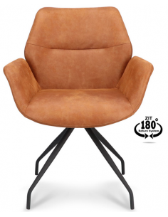 Spisebordsstol med armlæn