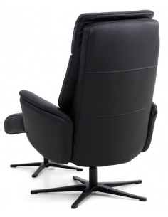 lænestol med vippefunktion med skammel 2