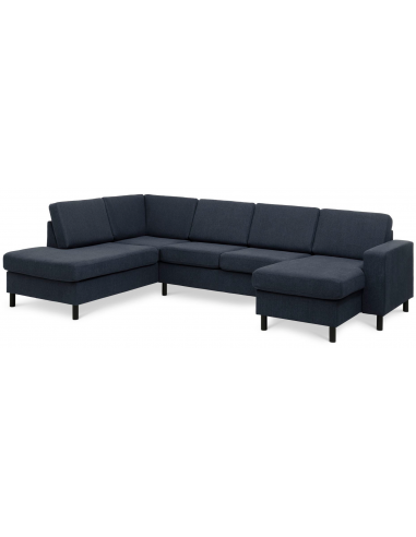 Panset U-sofa i polyester B295 x D197...