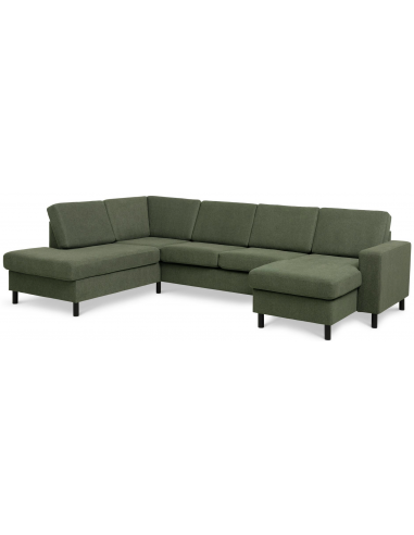 Panset U-sofa i polyester B295 x D197...