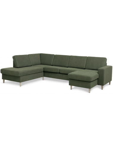 Panset U-sofa i polyester B295 x D197...