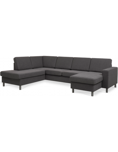 Panset U-sofa i polyester B295 x D197...