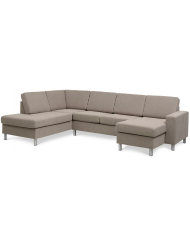 Panset U-sofa i polyester B295 x D197...