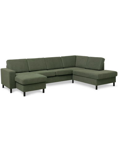 Panset U-sofa i polyester B295 x D197...