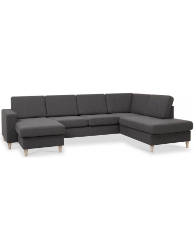 Panset U-sofa i polyester B295 x D197...