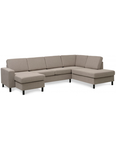 Panset U-sofa i polyester B295 x D197...