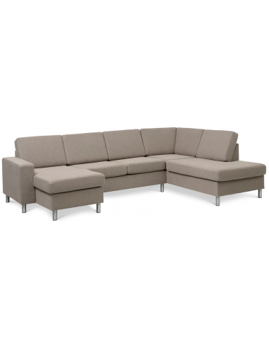 Panset U-sofa i polyester B295 x D197...