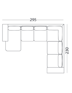 hjørnesofa med chaiselong 2