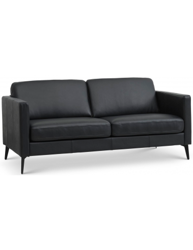 Askset 2-personers sofa i semi-anilin...